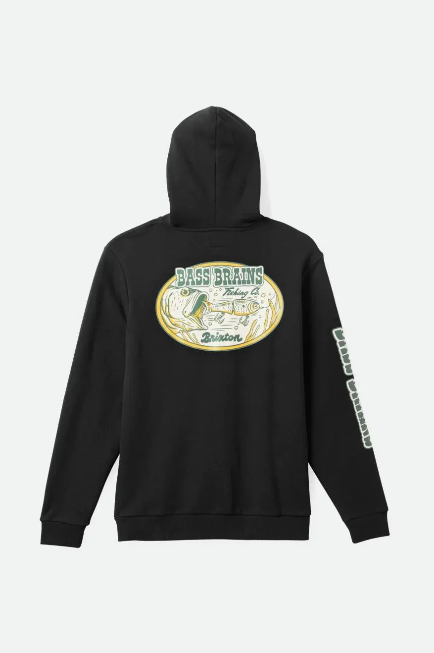 BRIXTON BASS BRAINS SWIM HOOD - BLACK sold by OAK product image thumbnail 4