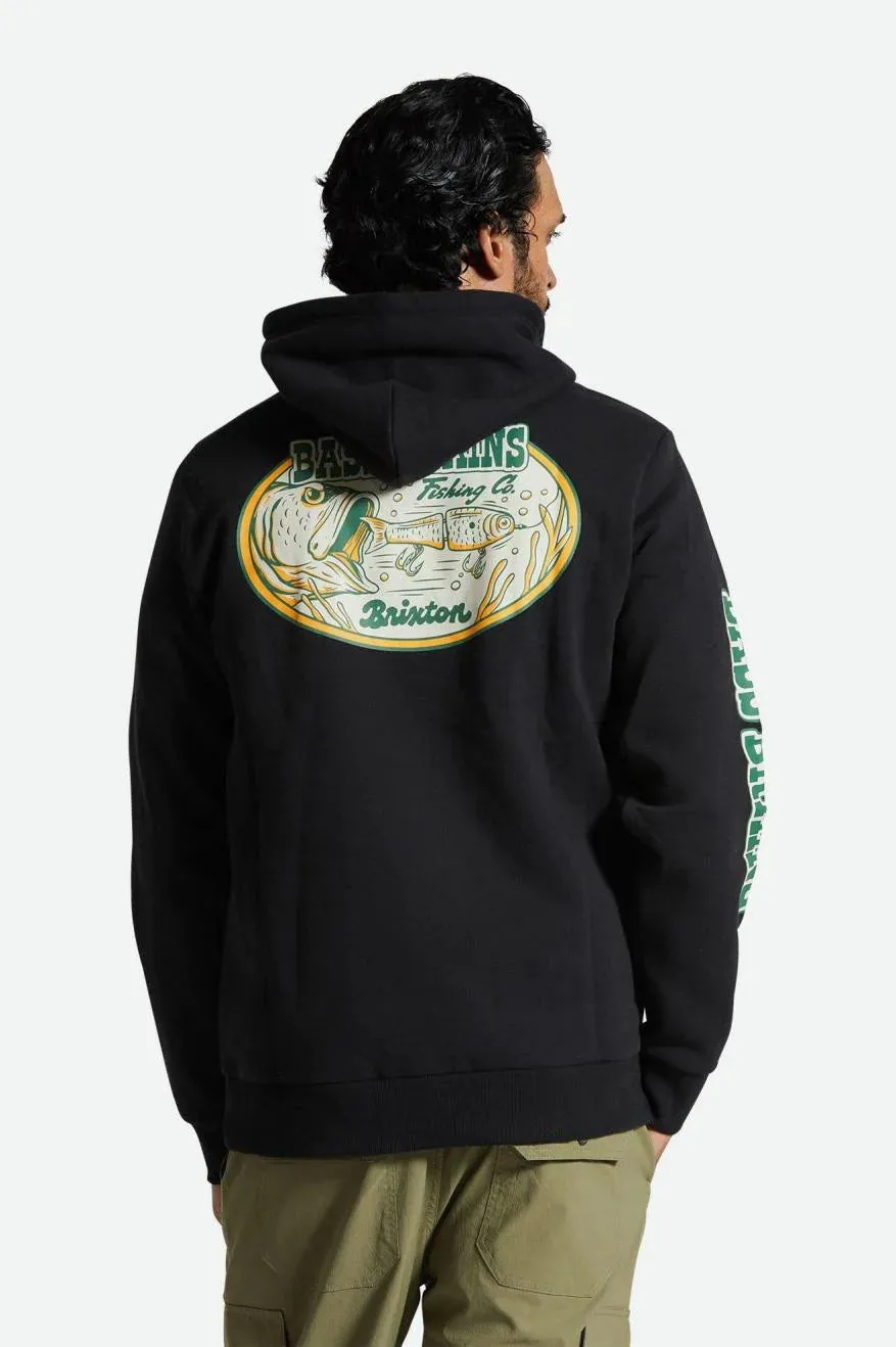 BRIXTON BASS BRAINS SWIM HOOD - BLACK sold by OAK product image thumbnail 3