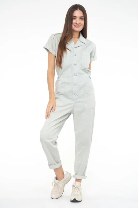 PISTOLA GROVER SHORT SLEEVE FIELDSUIT - BLUE FROST made by OAK