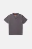 RHYTHM VINTAGE TERRY POLO - CHARCOAL sold by OAK
