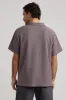 RHYTHM VINTAGE TERRY POLO - CHARCOAL sold by OAK