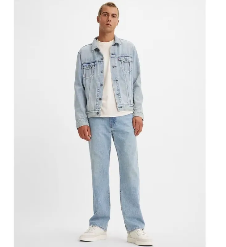 LEVI'S 50'S STRAIGHT Z0875 - LIGHT INDIGO WORN sold by OAK