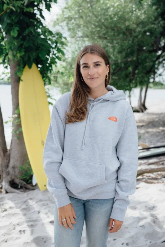 OAK SURF CLUB UNISEX OG HOODIE - GREY sold by OAK