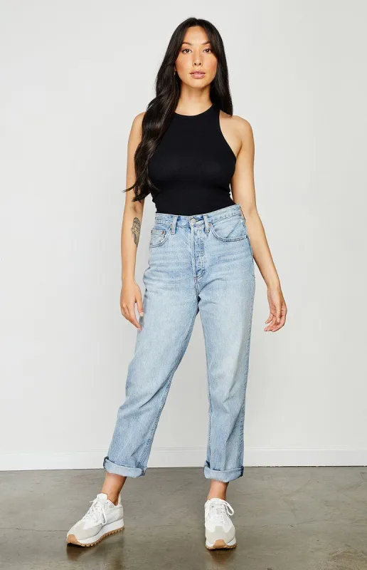 GENTLE FAWN CELINE TANK - BLACK sold by OAK