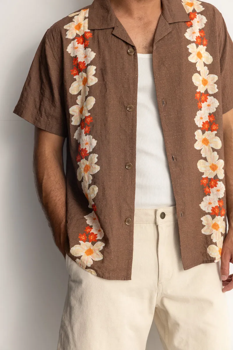 RHYTHM DEL REY SS SHIRT - CHOCOLATE sold by OAK product image thumbnail 3