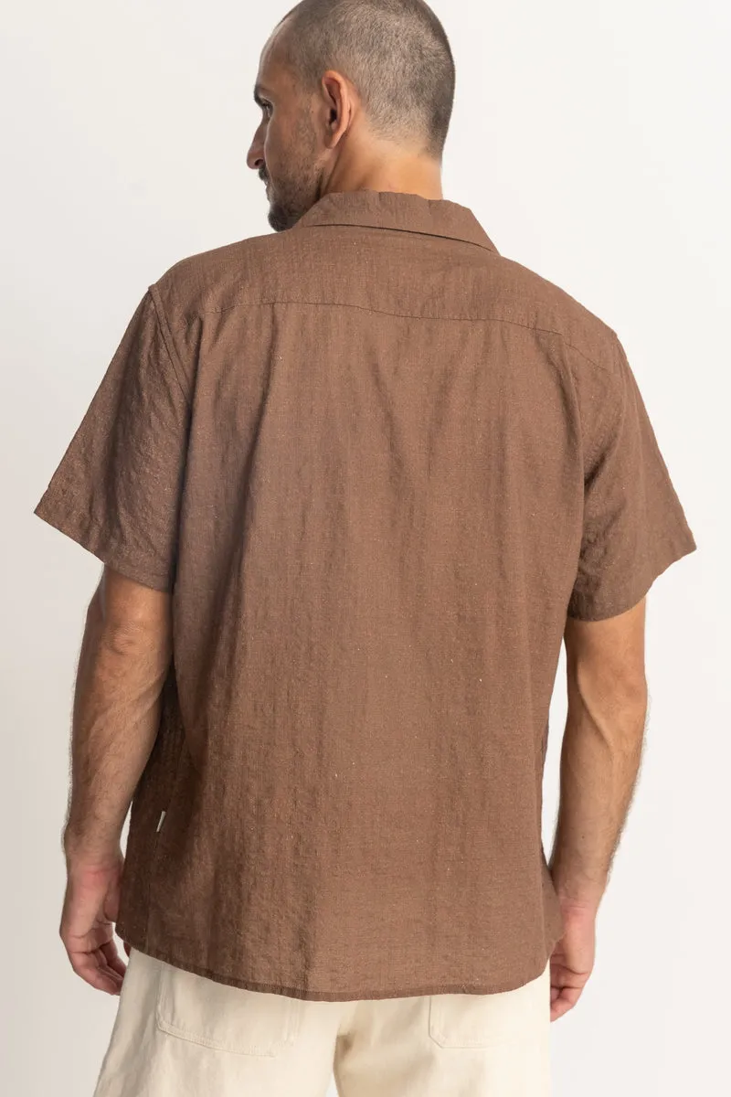RHYTHM DEL REY SS SHIRT - CHOCOLATE sold by OAK product image thumbnail 2