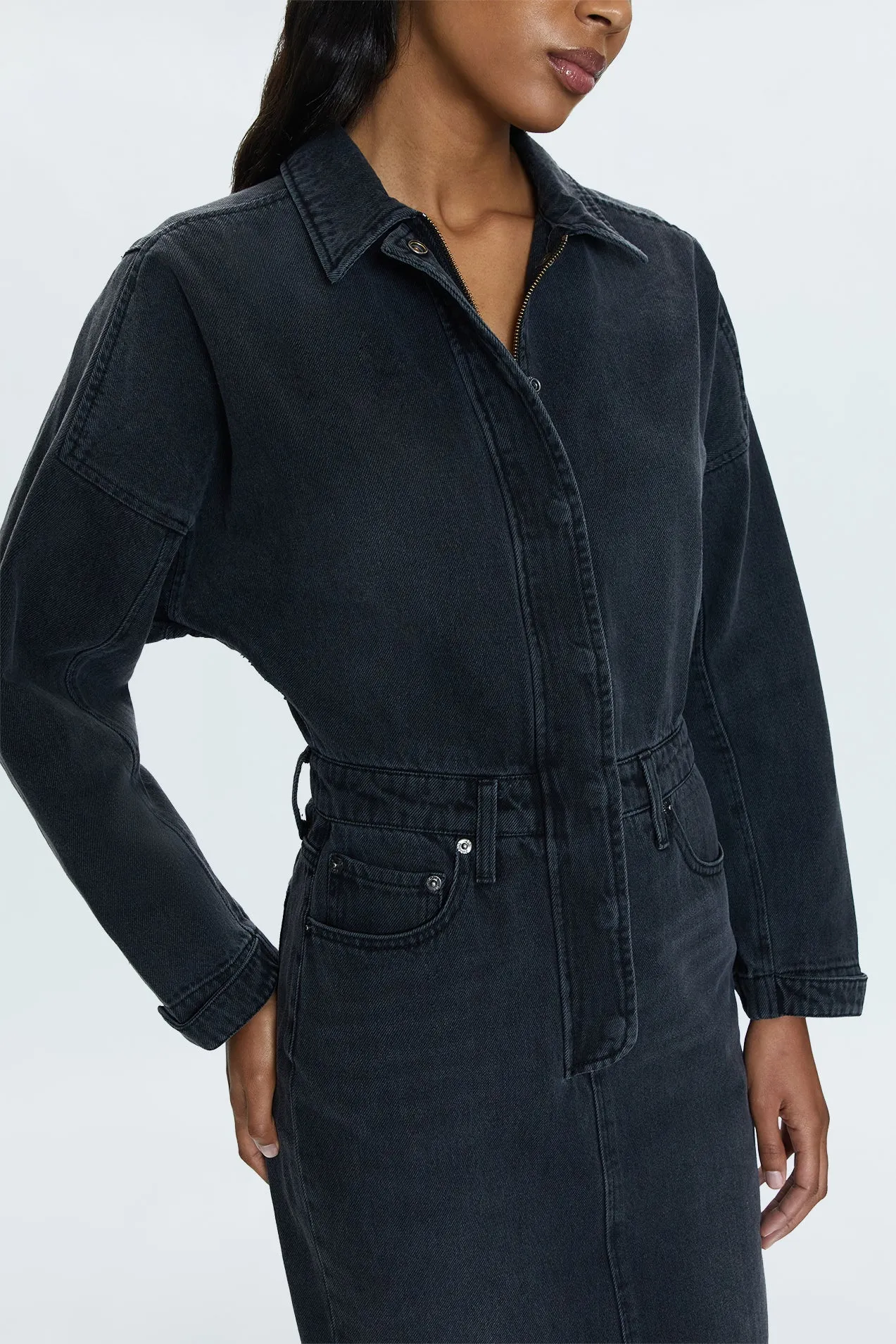 PISTOLA TESS DOLMAN SLEEVE MIDI DRESS sold by OAK product image thumbnail 3