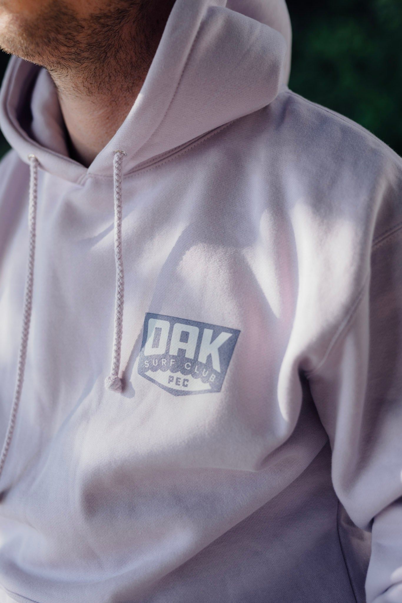 OAK SURF CLUB UNISEX LAVENDER HOODIE sold by OAK product image thumbnail 2
