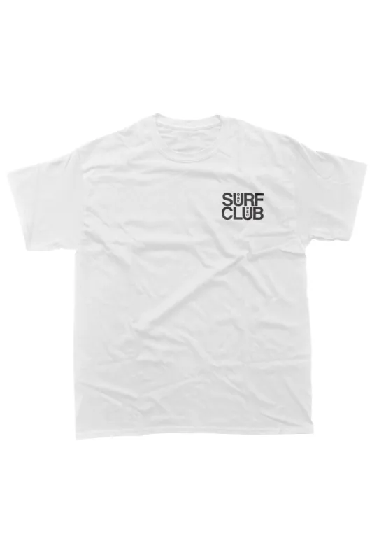 OAK SURF CLUB UNISEX PEC TEE - WHITE sold by OAK