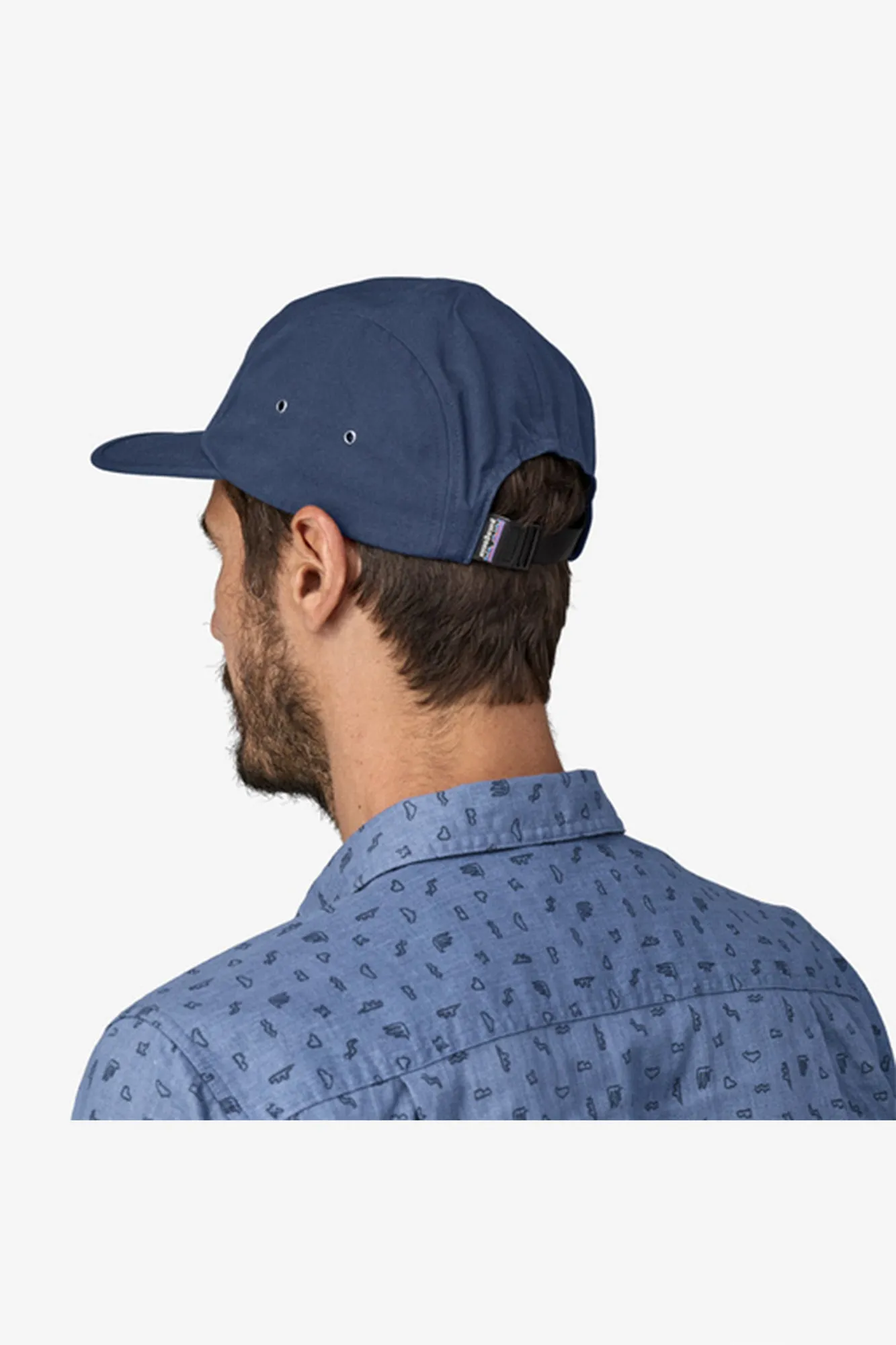 PATAGONIA P-6 LABEL MACLURE HAT - BIRCH WHITE sold by OAK product image thumbnail 3