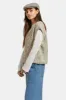 BRIXTON LAFAYETTE OVERSIZED SWEATER - MARBLED BEIGE sold by OAK