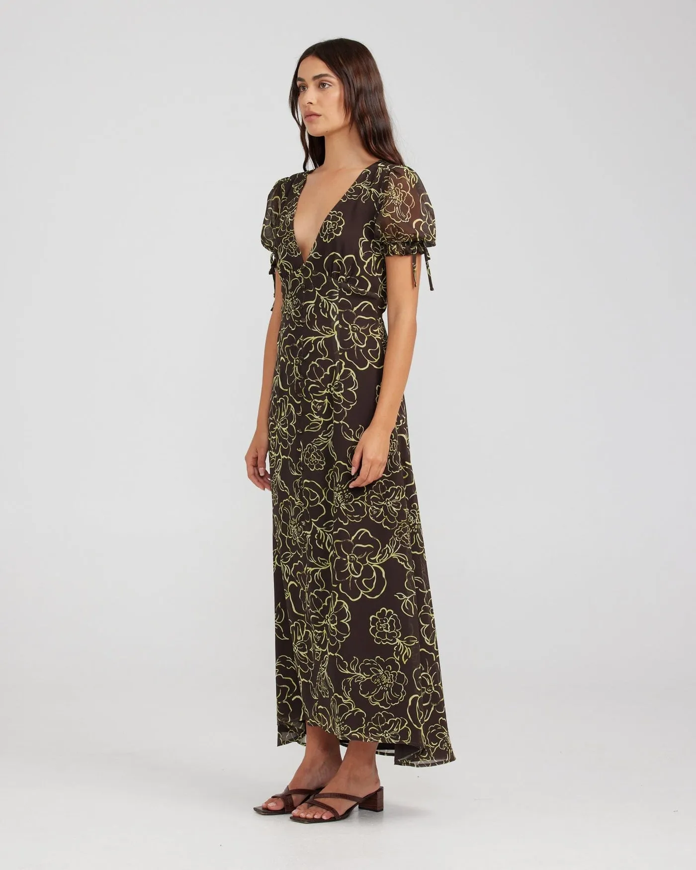 CHARLI HOLIDAY MAGDALENA MAXI DRESS sold by OAK product image thumbnail 3