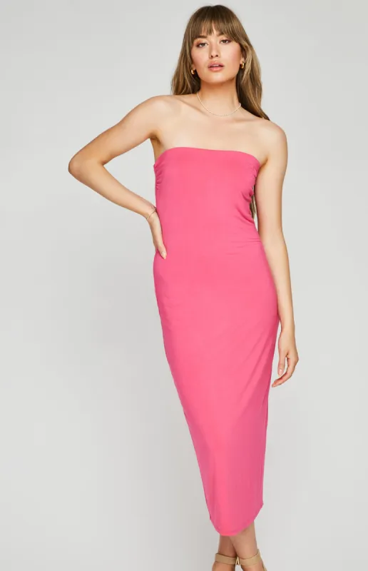GENTLE FAWN AMINA DRESS - FUCHSIA sold by OAK