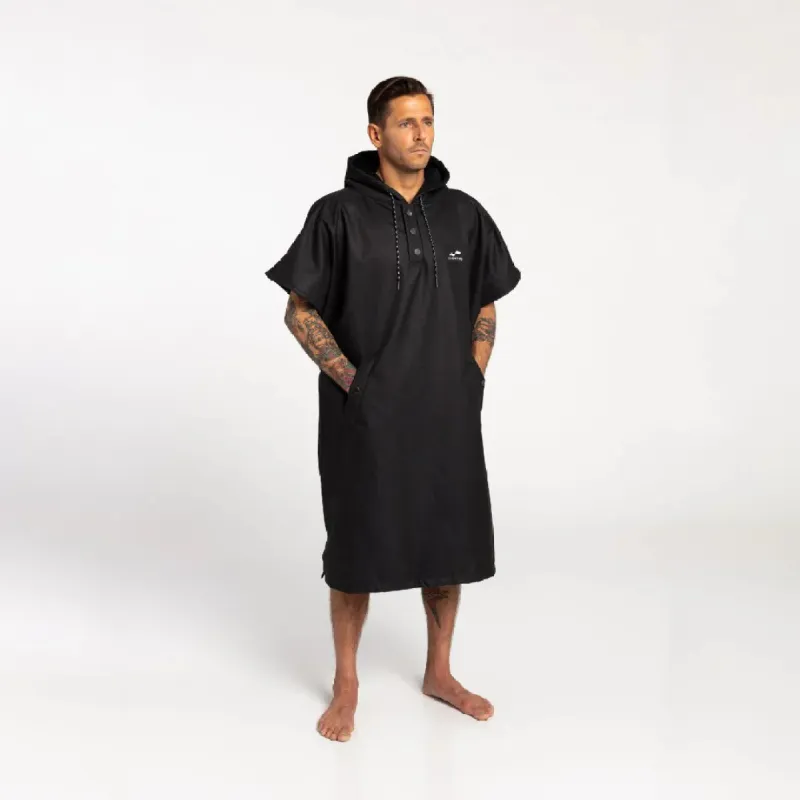 SLOWTIDE WATERPROOF PONCHO - BLACK sold by OAK