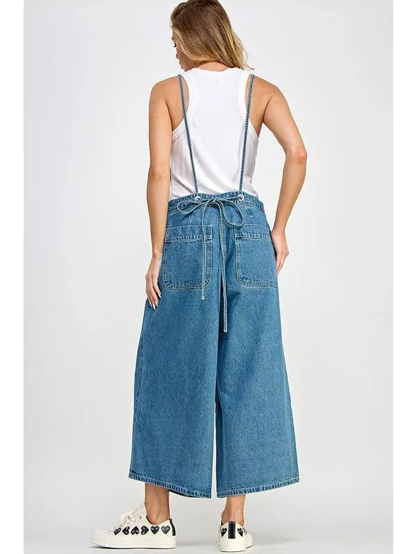 SLOUCHY TIE-BACK OVERALLS sold by OAK product image thumbnail 5