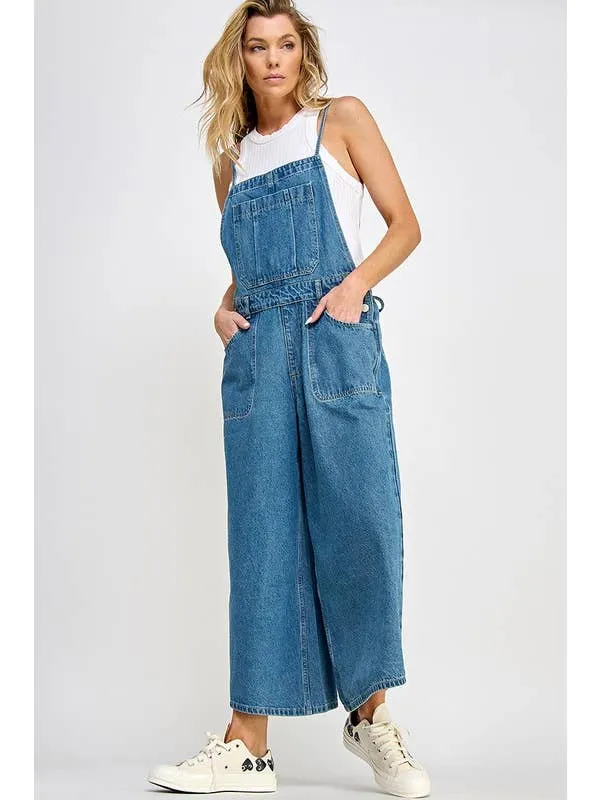 SLOUCHY TIE-BACK OVERALLS sold by OAK product image thumbnail 2