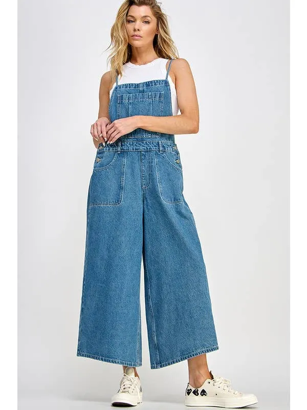 SLOUCHY TIE-BACK OVERALLS sold by OAK product image thumbnail 3