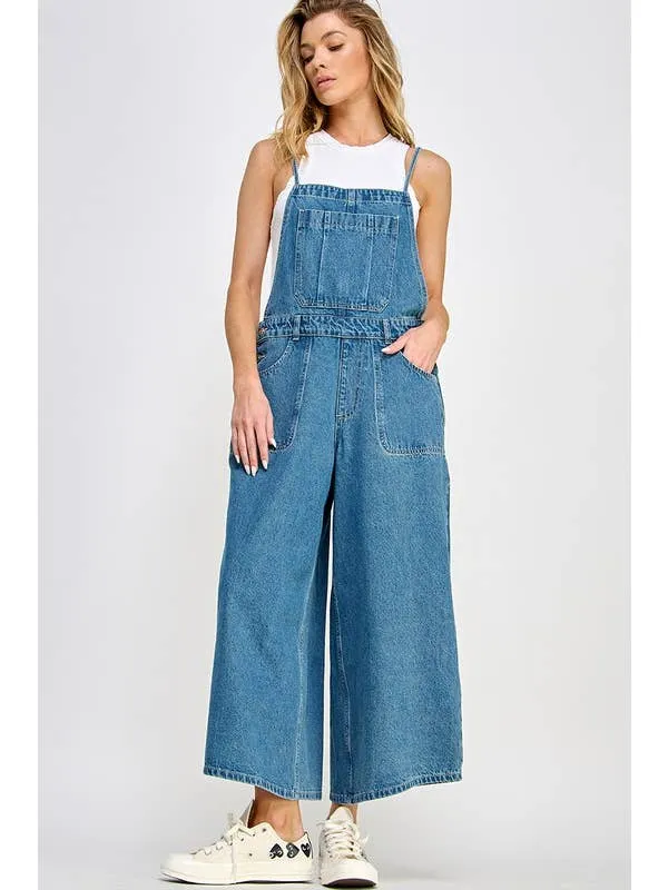 SLOUCHY TIE-BACK OVERALLS sold by OAK product image thumbnail 4