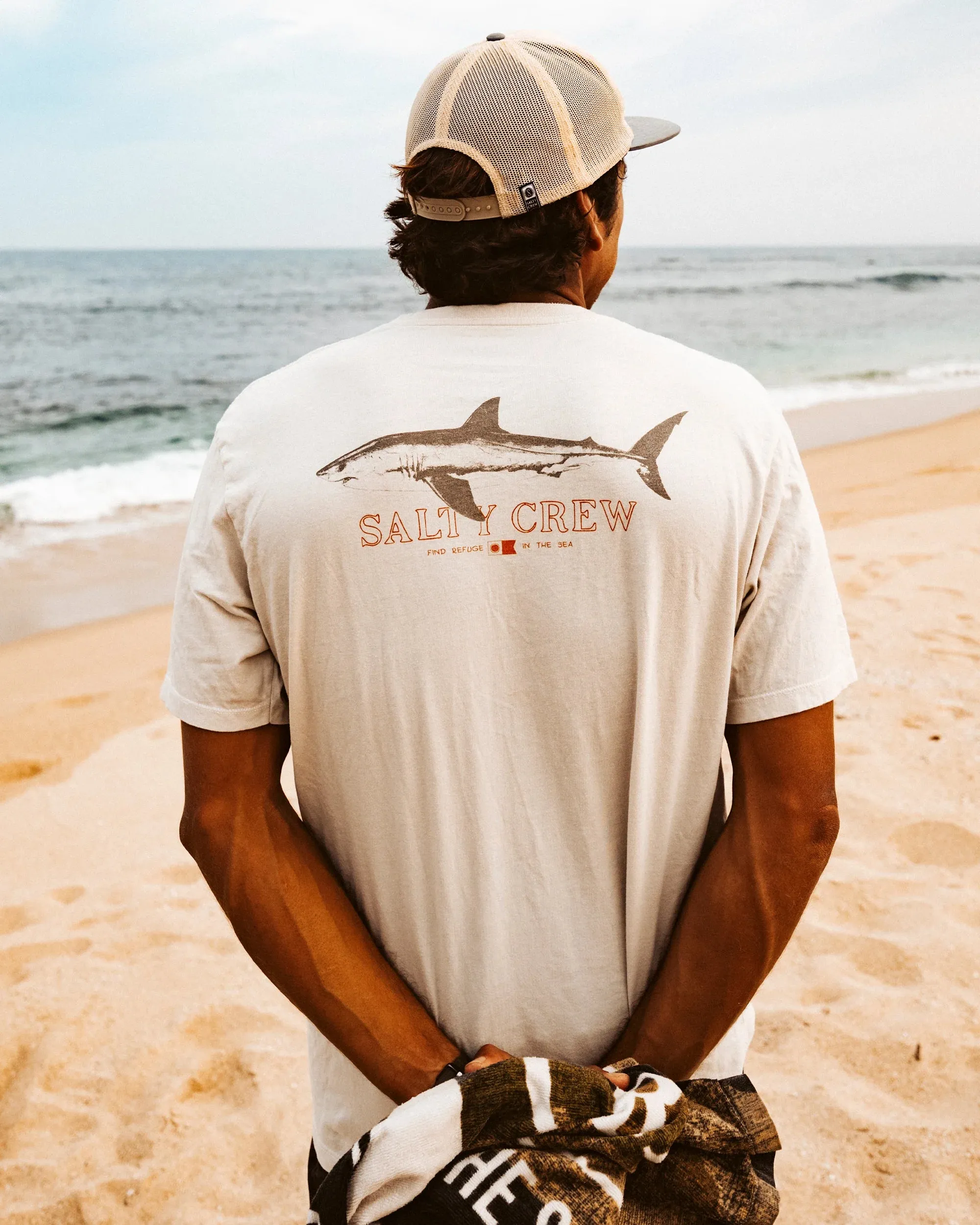 SALTY CREW BROTHER BRUCE S/S TEE - BONE sold by OAK product image thumbnail 4