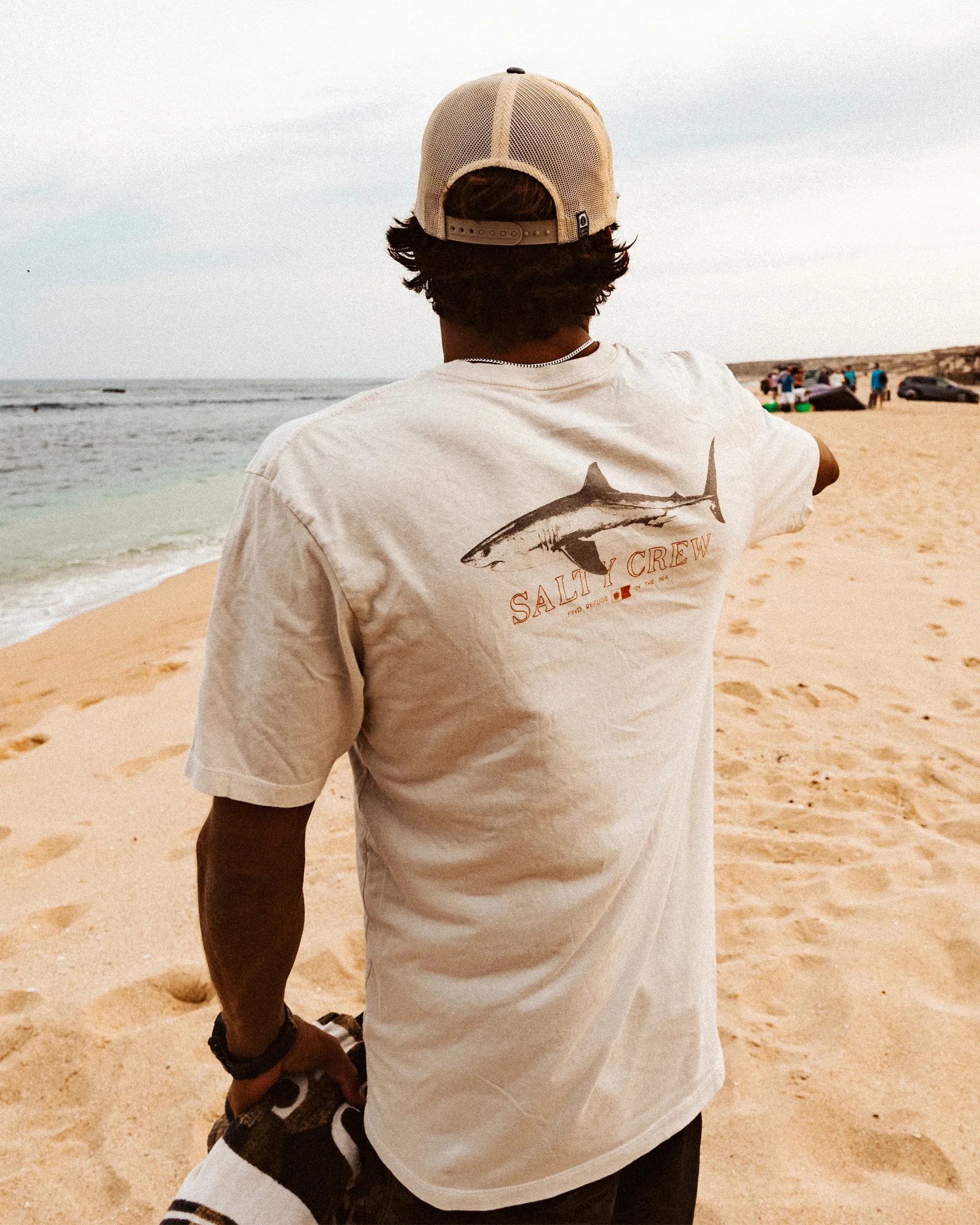 SALTY CREW BROTHER BRUCE S/S TEE - BONE sold by OAK product image thumbnail 3