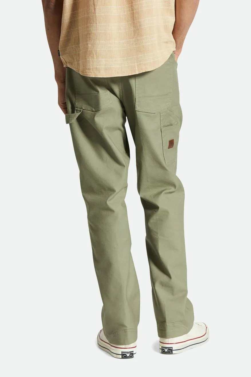 BRIXTON BUILDERS CARPENTER PANT - OLIVE SURPLUS sold by OAK product image thumbnail 2