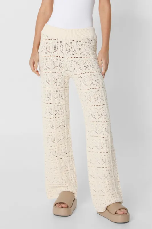 LOST IN LUNAR ASHA PANTS - CREAM sold by OAK