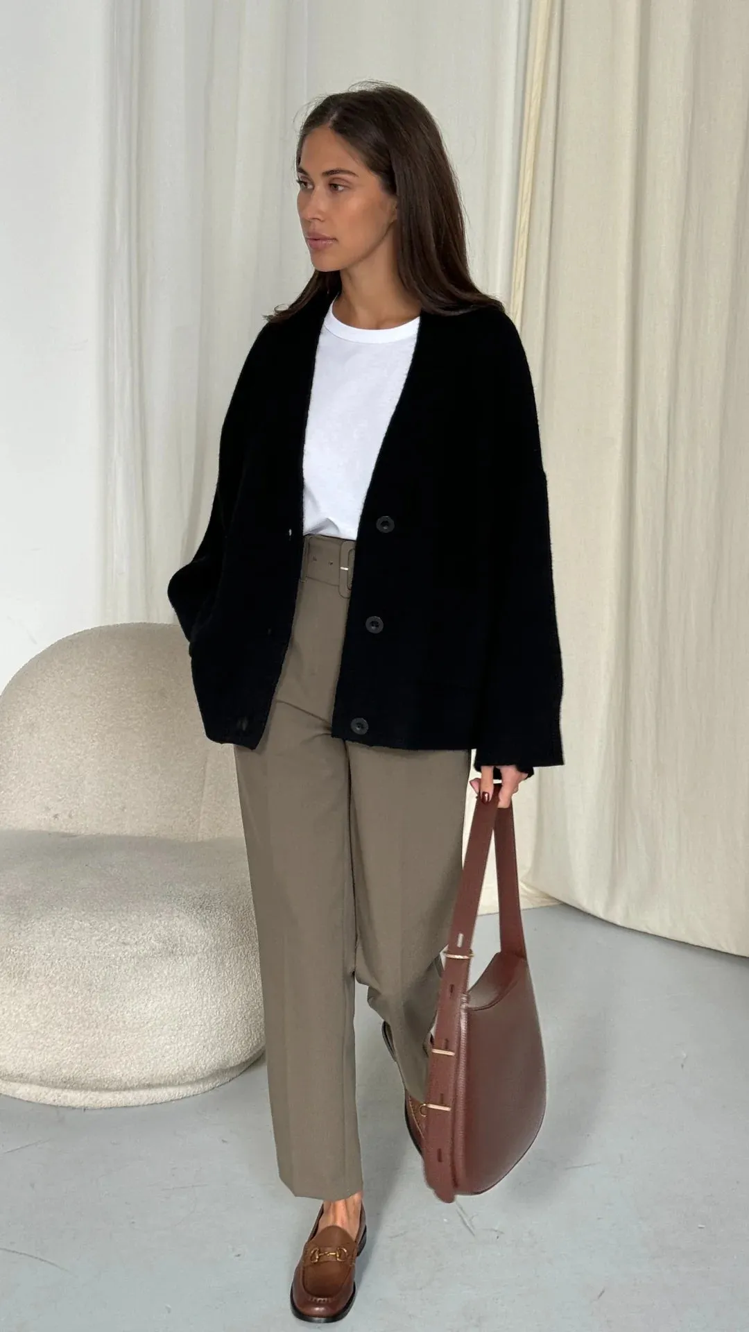 CHARLI CASSANDRA CARDIGAN - BLACK sold by OAK product image thumbnail 2