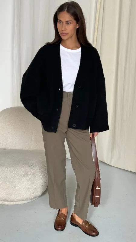 CHARLI CASSANDRA CARDIGAN - BLACK sold by OAK