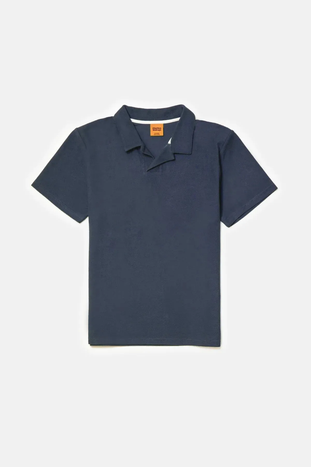 RHYTHM VINTAGE TERRY POLO - NAVY sold by OAK product image thumbnail 5