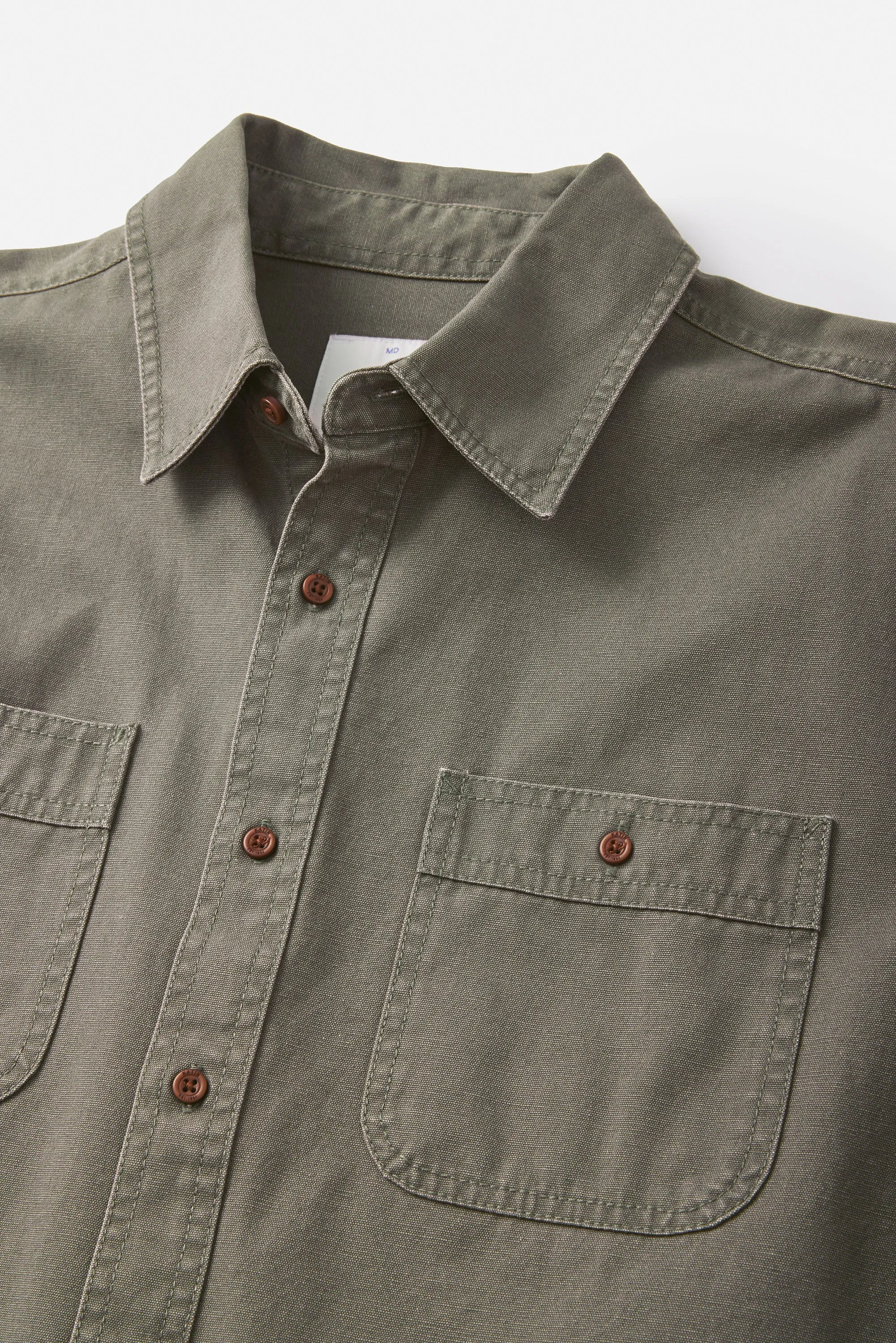 KATIN COAST CPO SHIRT - THYME sold by OAK product image thumbnail 5