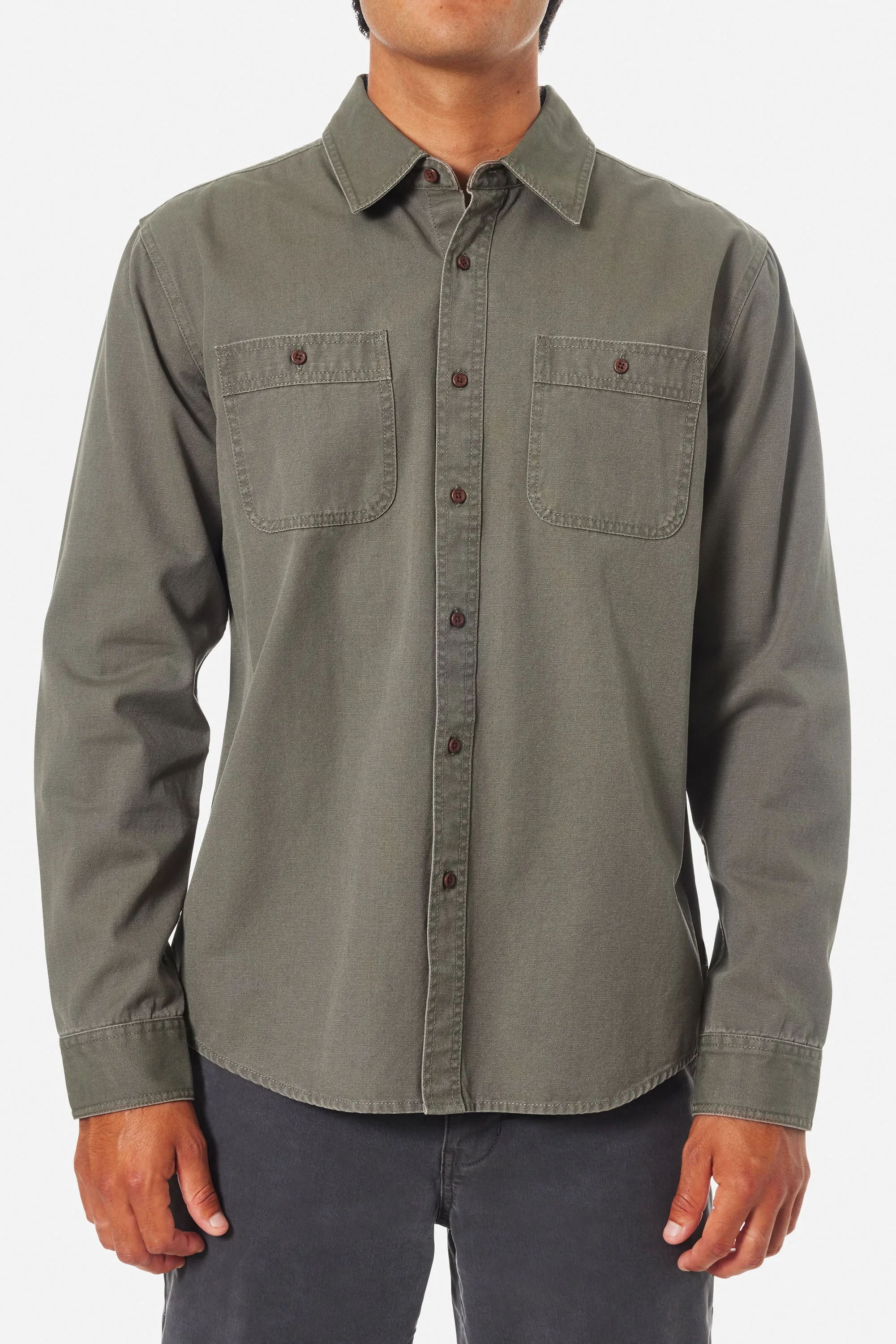 KATIN COAST CPO SHIRT - THYME sold by OAK