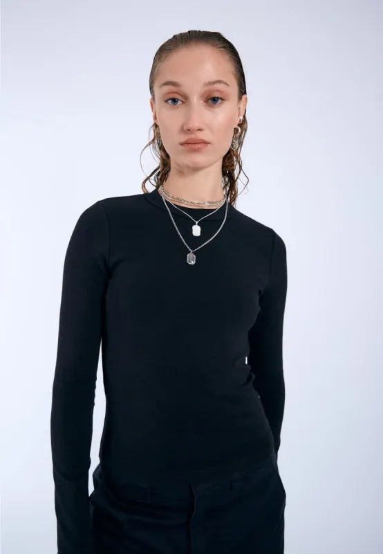 DR. DENIM STELLA TOP - BLACK sold by OAK