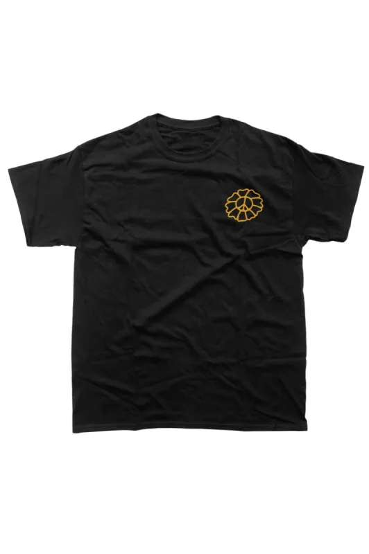 OAK SURF CLUB DANCE AROUND TEE - BLACK made by OAK