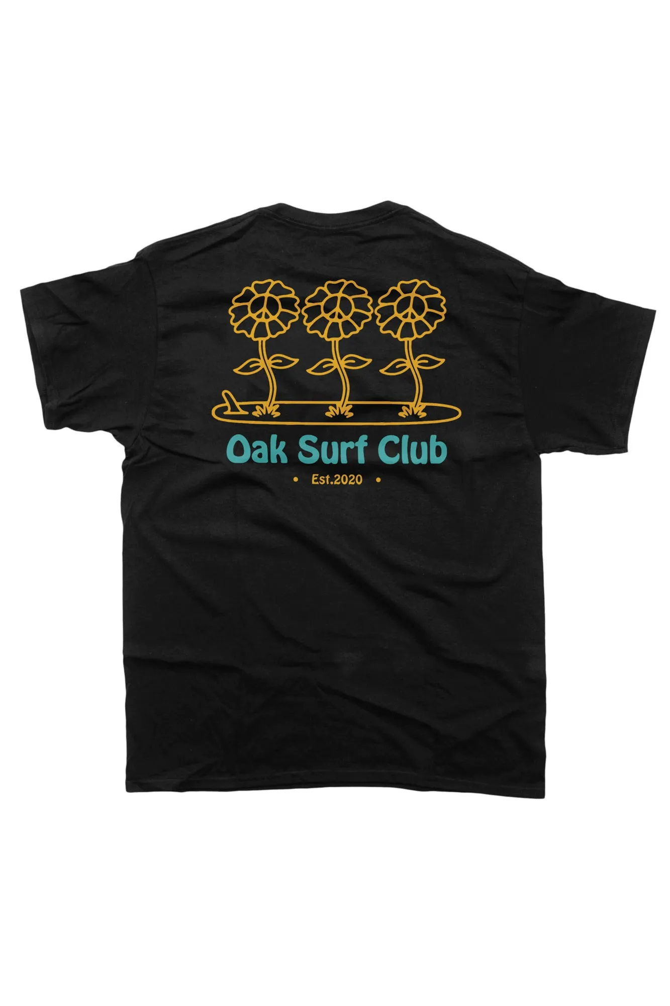 OAK SURF CLUB DANCE AROUND TEE - BLACK sold by OAK product image thumbnail 2