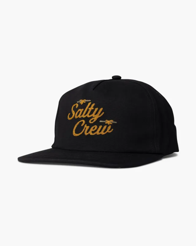 SALTY CREW DOCKSIDE 5 PANEL - BLACK sold by OAK