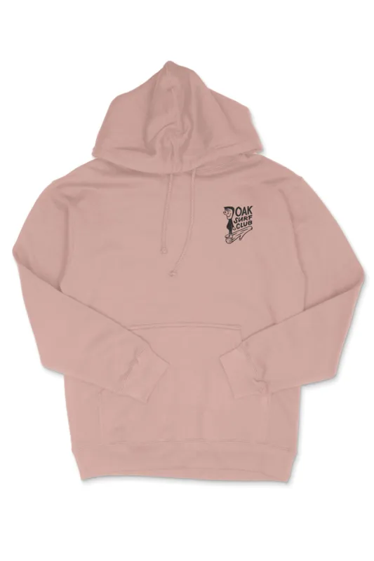 OAK SURF CLUB GROVER HOODIE - DUSTY PINK sold by OAK