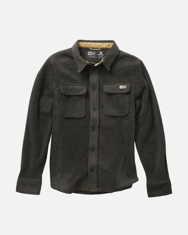 SALTY CREW SWELLTER POLAR FLEECE - CHARCOAL sold by OAK