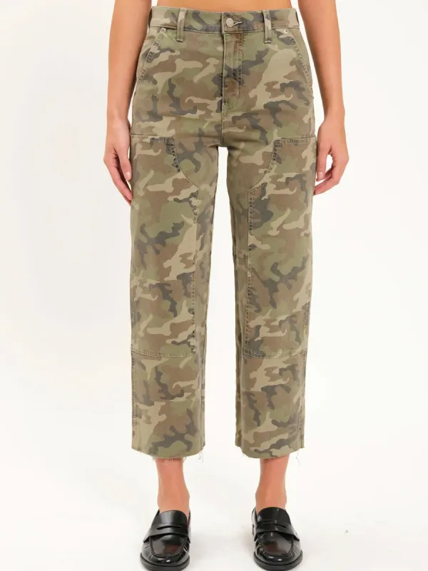 DAZE DENIM SUNDAZE CARPENTER HIGH RISE CROP - HIDEAWAY sold by OAK