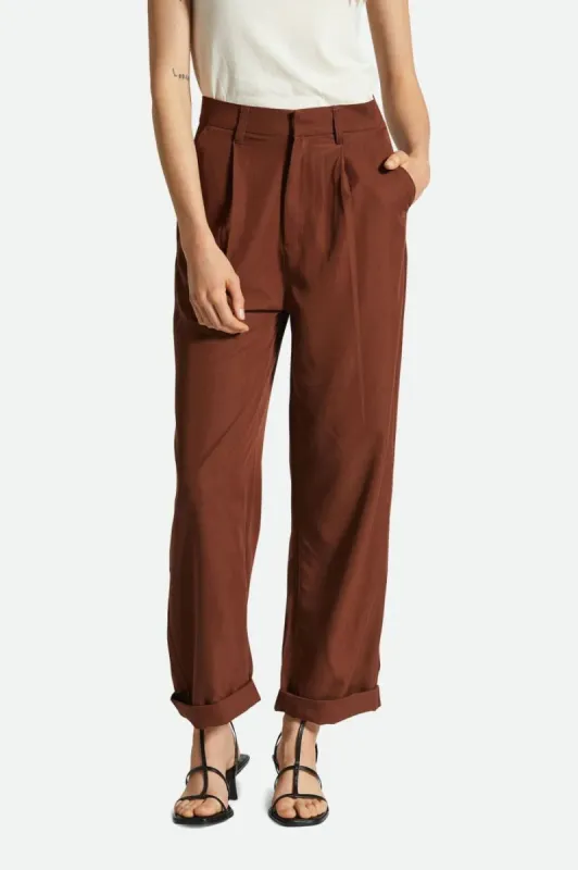 BRIXTON VICTORY TROUSER PANT - SEPIA sold by OAK