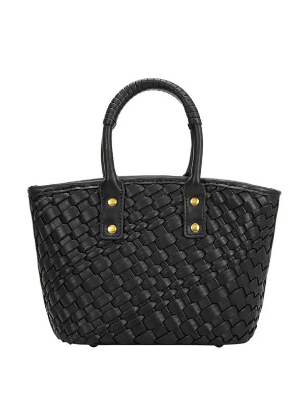 MELIE BIANCO MADDY RECYCLED VEGAN CROSSBODY BAG - BLACK sold by OAK