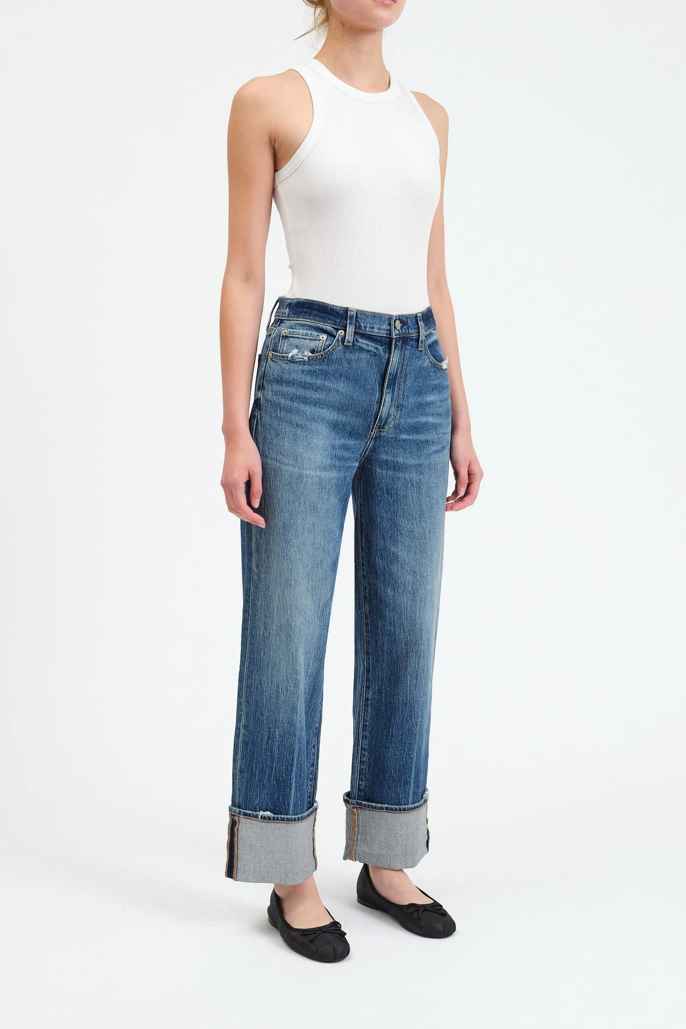DAZE DENIM EASTSIDE HIGH RISE JEAN - RUSH HOUR sold by OAK product image thumbnail 3