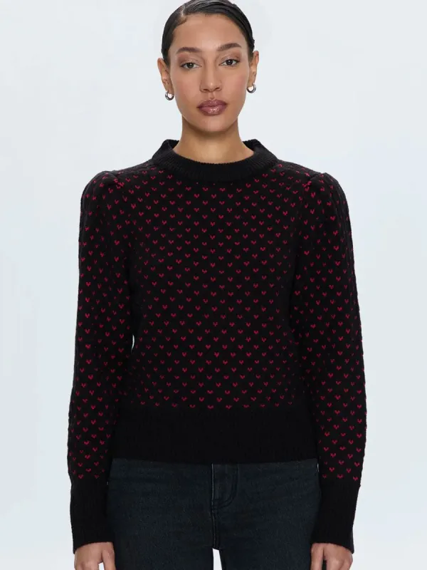 PISTOLA COCO PUFF SLEEVE SWEATER - AMOUR sold by OAK