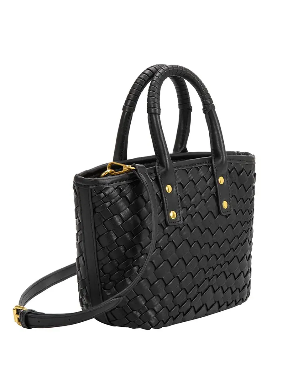 MADDY RECYCLED VEGAN CROSSBODY BAG - BLACK sold by OAK product image thumbnail 2