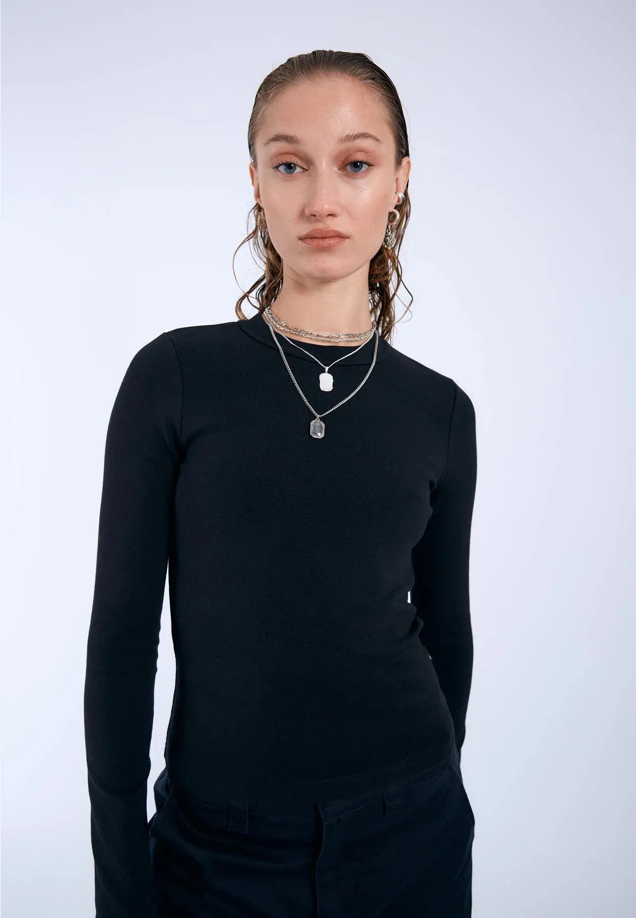 STELLA TOP - BLACK sold by OAK