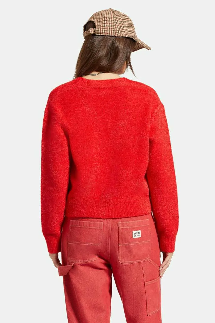 TOWN CARDIGAN - MARS RED sold by OAK product image thumbnail 2