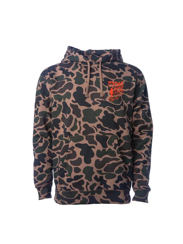 OAK SURF CLUB GROVER HOODIE - CAMOUFLAGE sold by OAK