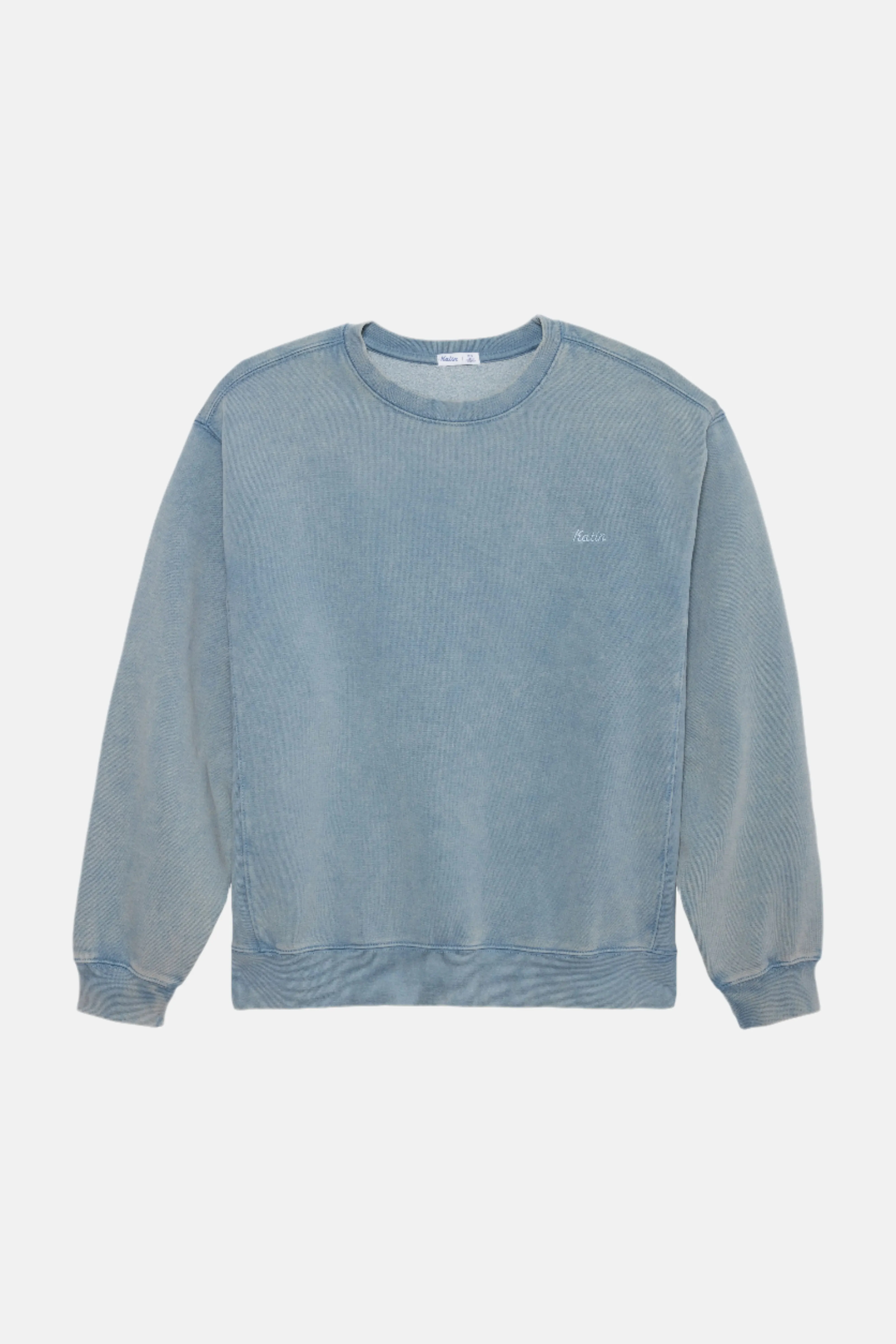 KATIN EMBROIDERED CREW - WASHED BLUE SAND sold by OAK product image thumbnail 5