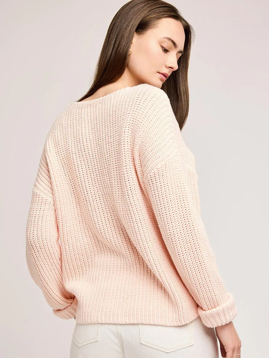 GENTLE FAWN SPENCER SWEATER - ROSEWATER sold by OAK product image thumbnail 2