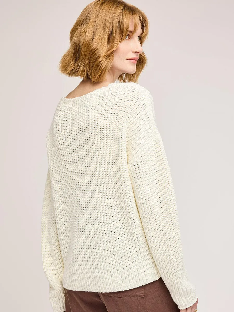 GENTLE FAWN SPENCER SWEATER - CREAM sold by OAK product image thumbnail 2
