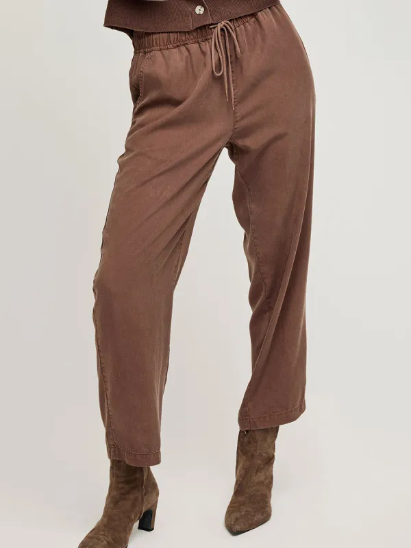 GENTLE FAWN LENNOX PANT - BRUNETTE sold by OAK